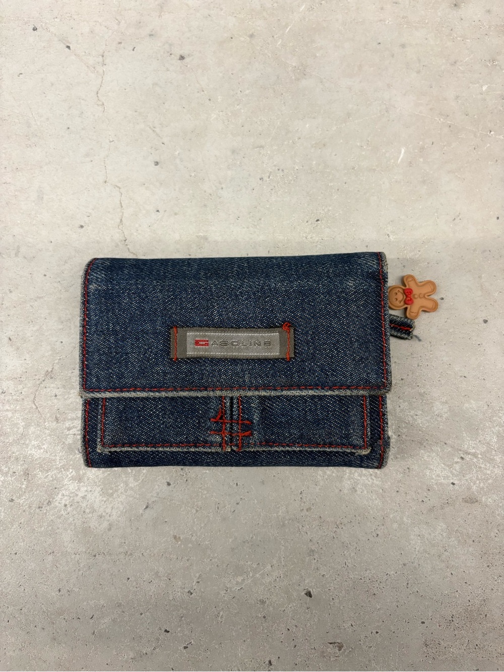 Gasoline Denim Bifold Wallet